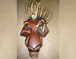 Patine masque Scar - Le Roi Lion